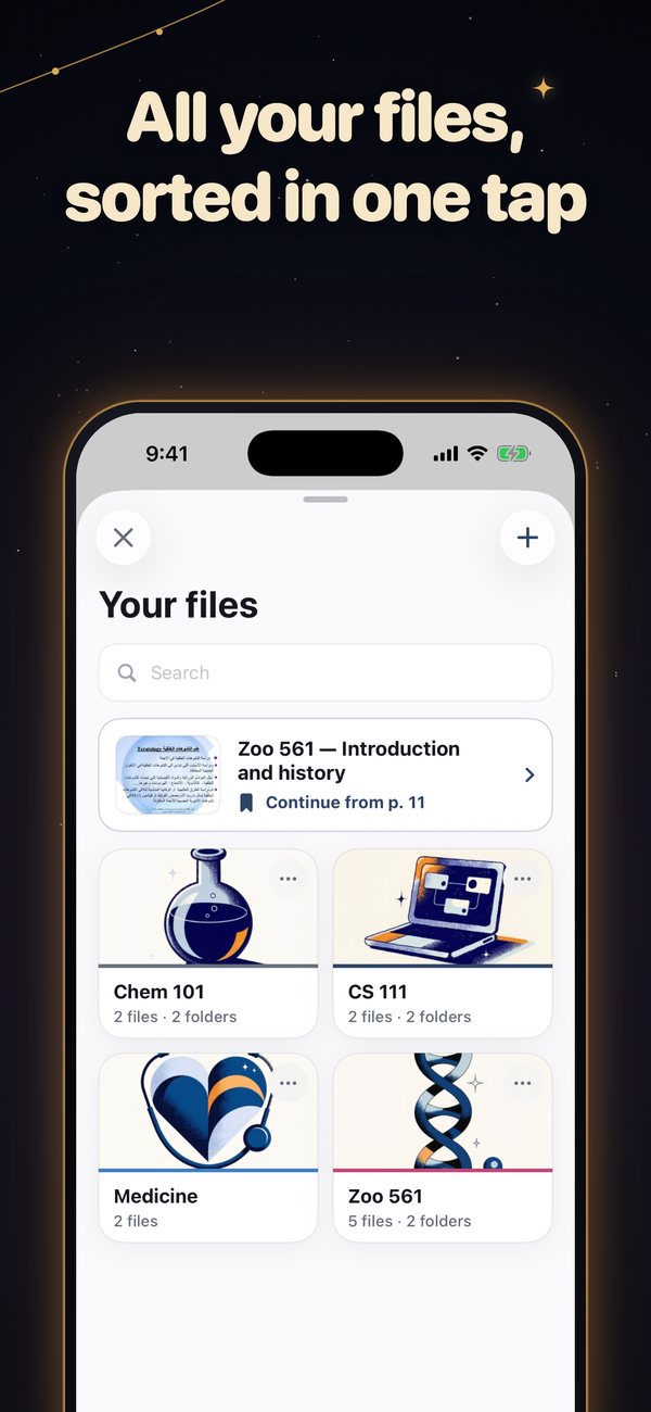 All your files, sorted